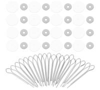 POPETPOP Broches Matérielles en Acrylique pour Poupées DIY, Rotatives | Accessoires de Bricolage D’ours, Mouvement Flexible et Démontage Facile, pour Créations Artisanales et Présents