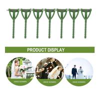 POPETPOP Broches Triangulaires Soi-Même 200 Pcs Vertes en Plastique Résistant Épingles Sûres pour Corsages de Mariage Accessoires pour Création Boutonnières et Décorations Festives