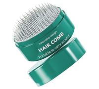 POPETPOP Brosse à Cheveux Mini Portable Verte pour Femmes Peigne à Coussin Air Démêlant et Massant Brosse Paddle Douce pour Massage Du Chevelu