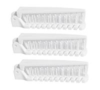 POPETPOP Brosse à Cheveux Pliable Antistatique Portable 3Pcs pour Voyage Garçon et Filles Compacte Design Ergonomique Cheveux Démêlés