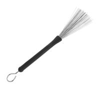 POPETPOP Brosse à Tambour Fil Acier Inoxydable Rétractable Accessoire Percussion Jazz pour Batteurs Débutants et Groupes de Musique