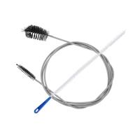 POPETPOP Brosse De Nettoyage Pour Tuyaux Flexible Et Tubulaire En Plastique, Kit 2 Pièces Pour Évier Et Lavabo, Outil Débouchage Canalisation Cheveux, Nettoyage Salle De Bain Cuisine, Usage Solide