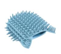 POPETPOP Brosse de Toilettage Murale pour Chat Silicone Outil de Massage Auto-nettoyant Coin de Grattage Doux pour Éliminer Poils Morts Accessoires pour Chat Intérieur Brosse Entretien