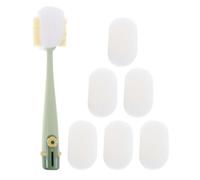 POPETPOP Brosse Lave-biberon Longue pour Bouteilles et Mugs, Poignée | Poils Souples Épais, Embout Flexible, Construction sans Joint, PP Abs, Vert