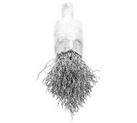 POPETPOP Brosse Métallique Inoxydable à Fil Rigide Forme Pagode Brosse Manuelle pour Nettoyage Profondeur Élimine Rouille et Saletés Tenaces Outil Portable pour Salle de Bain Acier Inox