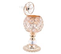 POPETPOP Brûleur Métal Décoratif Compact pour Maison et Bureau Support Unique pour Purification et Méditation Élément de Décoration de Bureau