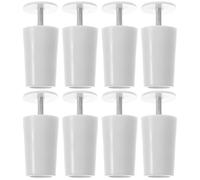 POPETPOP Butée de Sécurité Solide et Robuste pour Volets Roulants en Plastique Blanc, Lot de 8 Pièces Accessoire pour Stores Occultants