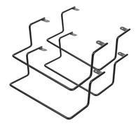 POPETPOP Butées de Matelas Antidérapantes en Fer 4 Pcs 6X80X210 MM Barres de Maintien pour Sommier Stabilisateurs Robustes pour Lit Protection Cadre de Lit Usage Maison et Hôtel