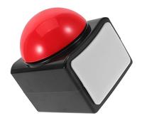 POPETPOP Buzzer de Réponse avec Bouton Lumineux et Sonore pour Jeux de Quiz Concours et Soirées Boîte à Pression Sonore Facile à Utiliser pour Maîtresses et Ambiance Ludique