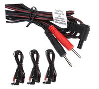 POPETPOP Câbles Conducteurs Pour Appareils De Lot De 4 Compatibles Connecteurs à Broche De 2 Mm Pvc Solide Usage Câble De Remplacement Meilleur Choix Pour Santé
