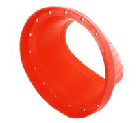 POPETPOP Cache-Haut-Parleur Étanche en Silicone Rouge pour Haut-Parleur 6,5 Pouces, Résistant la Déformation, pour Moto et Usage Extérieur