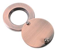 POPETPOP Cache-Jonction Métal Couvercle, Couverture de Porte Intérieure pour Appartements, Protection les Regards Indiscrets, Accessoire Essentiel pour Sécurité Domestique