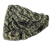 POPETPOP Cachette pour Reptiles en Résine Solide Abri pour Tortue, Plateau de Bain Naturel pour Terrarium, Décoration Vivante et Résistante à L'âge