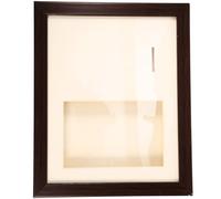 POPETPOP Cadre Médailles 11 en Bois Boîte d'Affichage pour Médailles et Photos Support pour Bureau et Salon