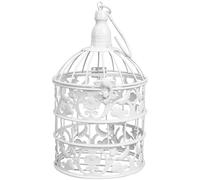 POPETPOP Cage à Oiseaux en Fer Forgé Vintage à Suspendre Cage Décorative Européenne pour Mariage et Décoration de Fête