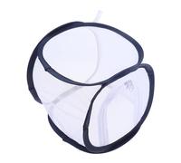 POPETPOP Cage grillagée Habitat Pliable pour chenilles et lépidoptères Filet Transparent pour Observation et Culture de semis Portable avec Large Ouverture zippée multiusage Jardin et