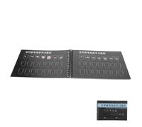 POPETPOP Cahier D'exercices De Nail Art 1 Exemplaire Format A4 Feuilles D'entraînement Pour Ongles Débutants Apprentissage Manucure Et Prothésie Ongulaire Usage Professionnel Et Personnel