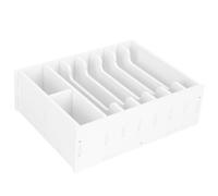 POPETPOP Caisse Enregistreuse avec Compartiments Multiples Organisateur de Stockage Multifonctionnel pour Billets et Cartes pour Restaurants Supermarchés et Salles de Classe