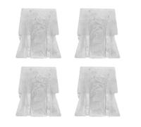 POPETPOP Cale de Fixation pour Outil Lot de 4 en Fer Robuste Coin pour Manche de Marteau Installation Sécurisée pour Charpentier Usage Domestique Compatible Divers Marteaux Résistante à la Déformation