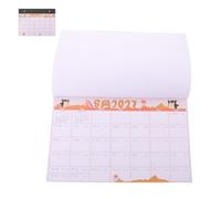 POPETPOP Calendrier de Bureau Mensuel 2027 Bilingue, Format Table | Planification Mensuelle, Affichage Double Date, Structure PVC Autoportante, pour École et Bureau