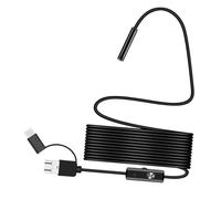 POPETPOP Caméra Endoscopique Étanche pour Inspection Micro USB Type C Compatible Diagnostic Machine et Équipement