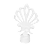 POPETPOP Capuchon De Fin De Tige De Rideau Décoratif Embout Élégant pour Tringle à Rideau Romaine Installation Facile pour Décoration Moderne des Fenêtres