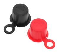 POPETPOP Capuchons de Bornes de Batterie Voiture 1 Paire Protection Isolante Rouge et Noir en Plastique pour Terminaux Positifs et Négatifs, Accessoires Voiture Sécurisés Anti