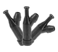 POPETPOP Capuchons de Bougie D'allumage Résistants à Corrosion pour Améliorer la Performance Moteur en Plastique Noir Résistants à Corrosion Lot de 3 Pièces pour Générateur et Pompe à Eau