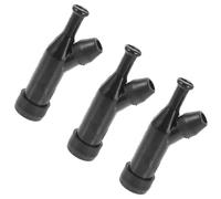 POPETPOP Capuchons de Bougies D'allumage en Plastique 3 Pièces pour Générateur Essence 3-5 KW, Accessoires Haute Pression pour Pompe à Eau et Tondeuse à Gazon, Compatibles 168f/170f,