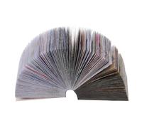 POPETPOP Carnets de Notes Déchirure Facile pour Scrapbooking Lot de 2 Vintage en Papier pour Journaling Créatif et Décoration Rétro