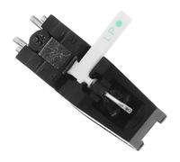 POPETPOP Cartouche de Tourne-Disque Double Face Aiguille de Remplacement Précise en Plastique et Métal pour Platines Vinyle et Lecteurs de Disques Audio