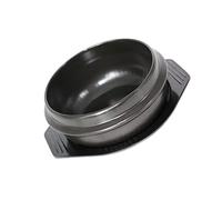 POPETPOP Casserole Céramique avec Plateau Pot à Ragoût et Cuisson Uniforme pour Soupe Bibimbap et Plats Mijotés Ustensile de Cuisine Maison et Antiadhésif