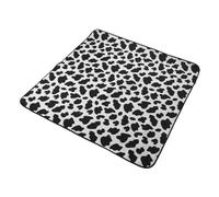 POPETPOP Cat Grooming Wrap Blanket Soft Breathable Fabric Anti-Escape Swaddle for Nail Trimming Medication and Grooming with Cow Print for Kitten and Pet Salon Use