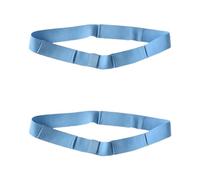 POPETPOP Ceinture Abdominale Bleu Élastique en Caoutchouc Sécurisation du Tube, Pack de 2 Pièces Confortable et Résistant pour Patients Péritonéaux