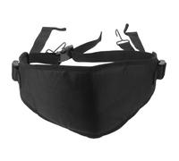 POPETPOP Ceinture de Tambour Réglable et Rembourrée en Oxford Noir | Support Ergonomique, Métal Robuste, pour Longues Séances et Performances, Compatible Main Drum
