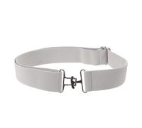 POPETPOP Ceinture Élastique pour Équitation, Boucle Réglable 41 Pouces | Compétition et Entraînement Quotidien, Alliage et Sangle Tissée, Finition Brossée Douce