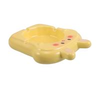POPETPOP Cendrier Céramique Mignon Forme De Lapin Accessoire De Décoration pour Salon Et Bureau Design Animal Cartoon Fonctionnelle Et Stylée