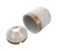 POPETPOP Cendrier Céramique Rétro Design Chinois Élégant Cendrier De Table Anti-Vent pour Restaurant De Sushi Décorative Porcelaine