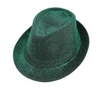 POPETPOP Chapeau Irlandais Vert en Velours Saint-patrick, Style Classique et Intemporel, Taille Respirante, pour Fêtes et Événements