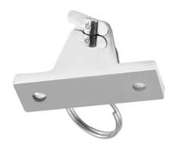 POPETPOP Charnière de Pont en Acier Inoxydable 1pc pour Taud de Bateau, Accessoire D'auvent Facile à Installer Vis en INOX, Aspect Miroir Moderne