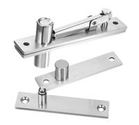 POPETPOP Charnières Pivotantes Invisibles pour Porte Lourde Charge Rotation Acier Inoxydable Installation Facile pour Portes Secrètes et Bibliothèques