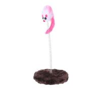 POPETPOP Chat Souris Froissant Interactif en Peluche Gobelet Chaton pour Jouer Divertissement Automatique pour Chats Dintérieur