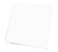 POPETPOP Chevalet de Bureau Acrylique Transparent Inclinable pour Peinture et Croquis Planche Légère Antitache Support Compact pour Artistes à Domicile et Atelier Surface Inclinée
