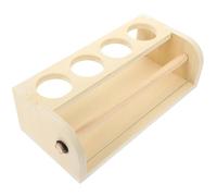 POPETPOP Chevalet de Peinture en Bois 35×17×11 CM Support de Rouleau de Papier à Peindre et Rangement pour Crayons Chevalet de Table Robuste pour Garçon et Filles Accessoire Bureau