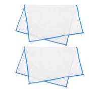 POPETPOP Chiffon de Nettoyage en Coton pour Flûte Traversière Lot de 2, Entretien Intérieur et Extérieur d'Instruments à Vent, 12.60X9.06 Pouces, pour Musiciens Professionnels