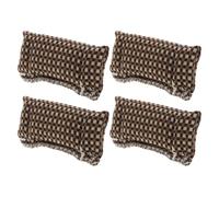 POPETPOP Chiffons de Nettoyage en Tissu pour Queue de Billard 4pcs Soin et des Manches en Fibre de Verre, pour Joueurs Compétitifs en Parties Amicales