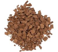 POPETPOP Chips de Chêne Français Toastés Moyens pour Vin Rouge 100g, Matériel de Vinification en Chêne Marron, Ajout de Saveur et Stockage Pratique
