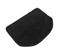 POPETPOP Cintre de Rangement Invisible Noir avec Poche Intérieure Discrète et Compartiment Zippé, en Tissu Oxford et Métal, pour Maison et Placard