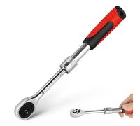 POPETPOP liquet Extensible 1/4 Pouce 72 Dents, Poignée Longue | Acier, Longueur Réglable 7,67 à 10 Pouces, Mécanisme Haute Efficacité, Usage Automobile et Chantier