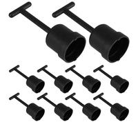 POPETPOP Clés en Plastique pour Douille G9, Lot de 10, Adaptateur de Clé Hexagonale T Rapide, Outil D’extraction D’écrou Annulaire de Luminaire, Léger et Multifonctionnel pour Usage